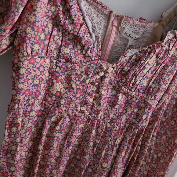 NWT for love & lemons laurie mini dress - Picture 3 of 4